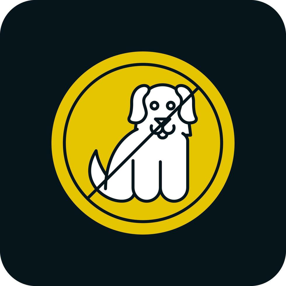 No Pets Allowed Vector Icon Design