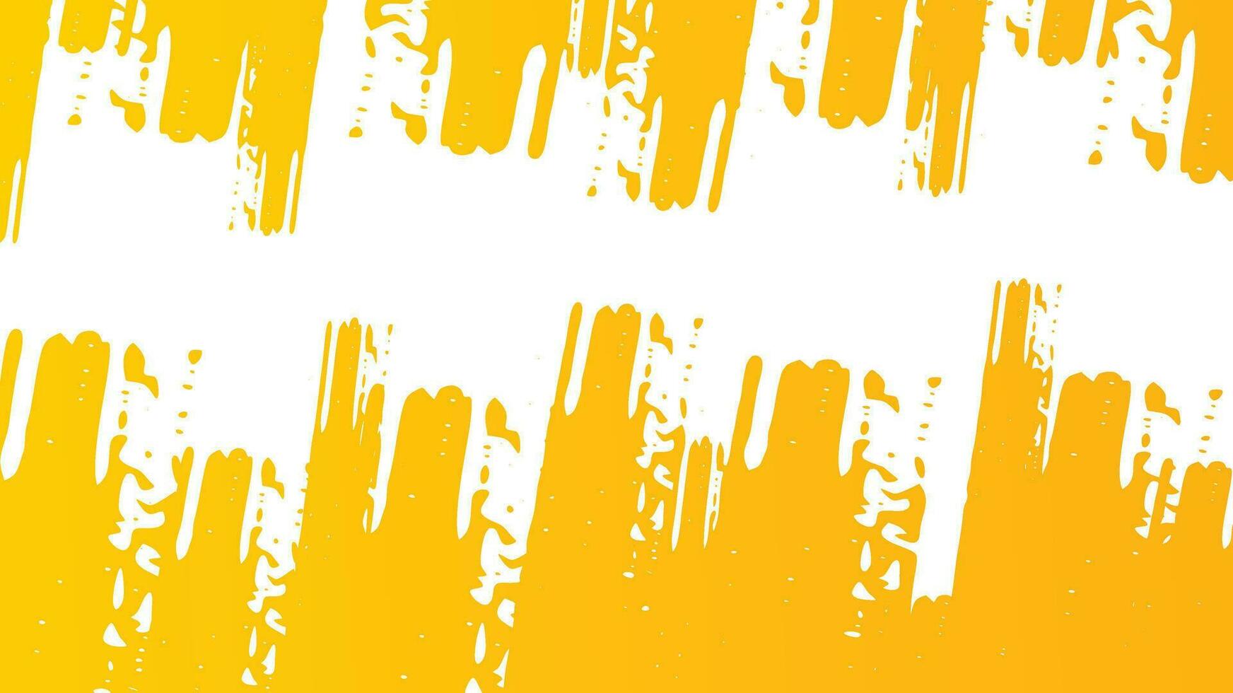 Abstract yellow grunge texture on white vector background