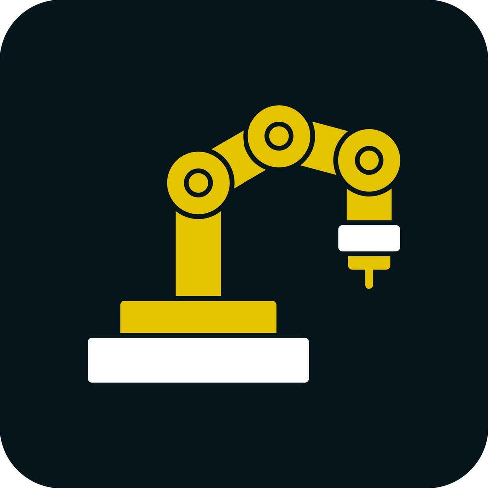 Robot arm Vector Icon Design