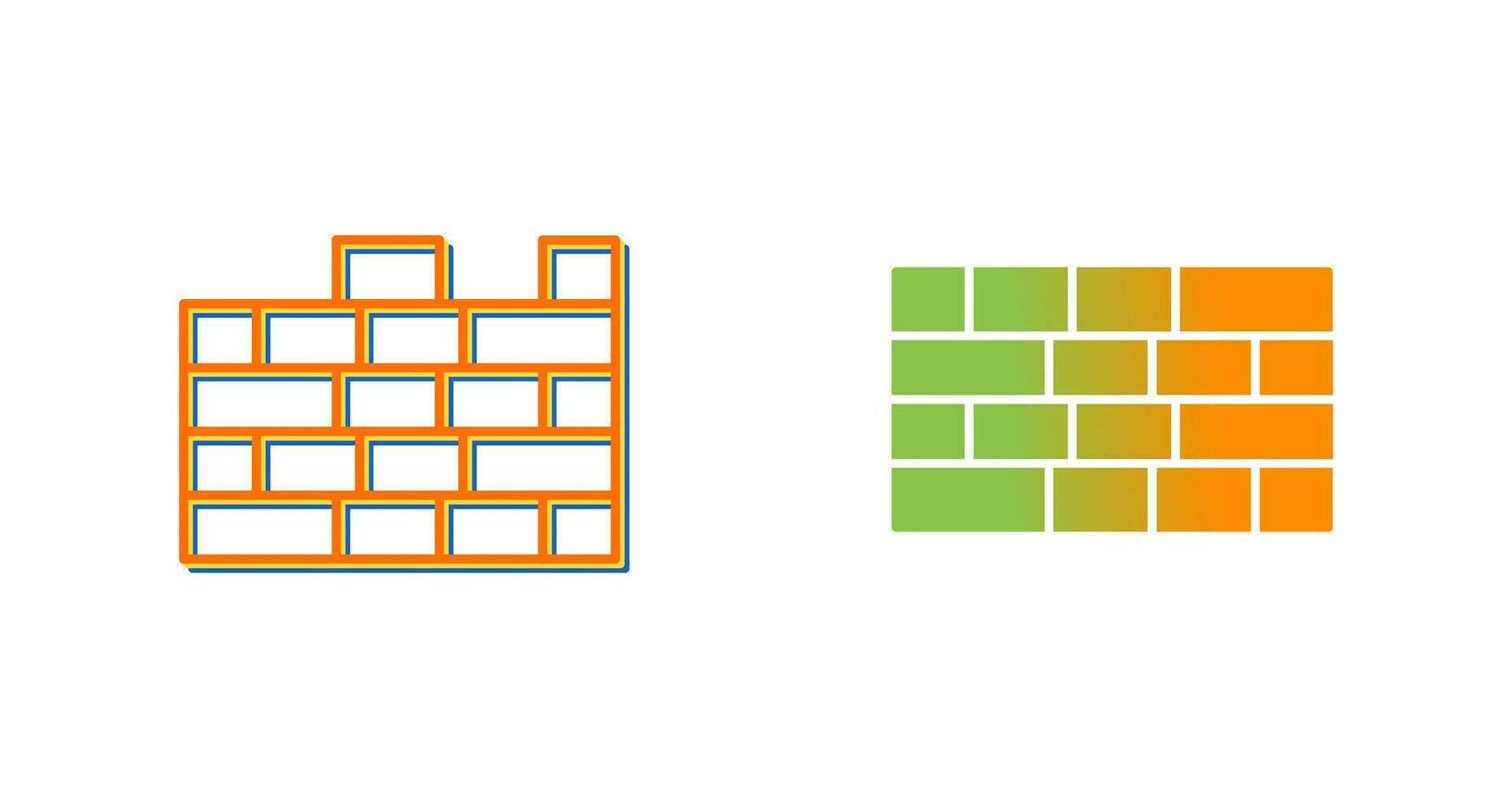 Bricks Vector Icon