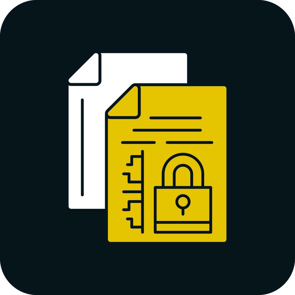 Encrypted Vector Icon Design