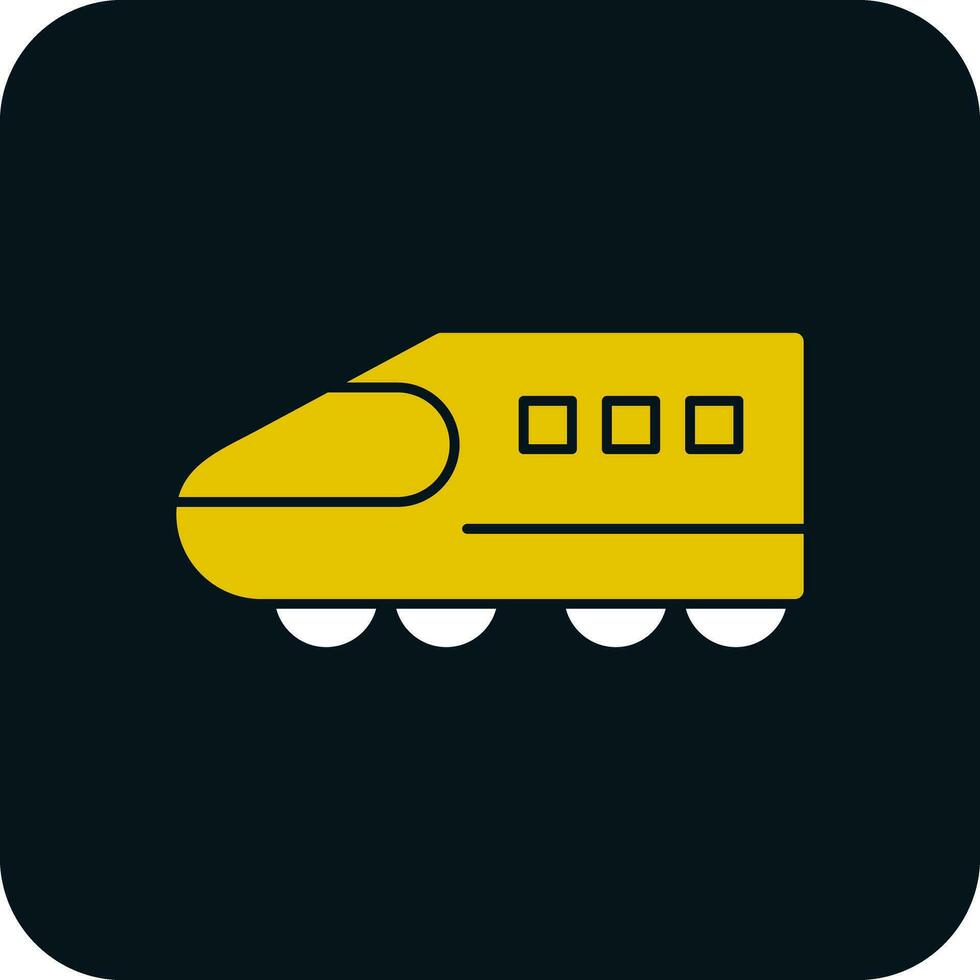 Shinkansen Vector Icon Design