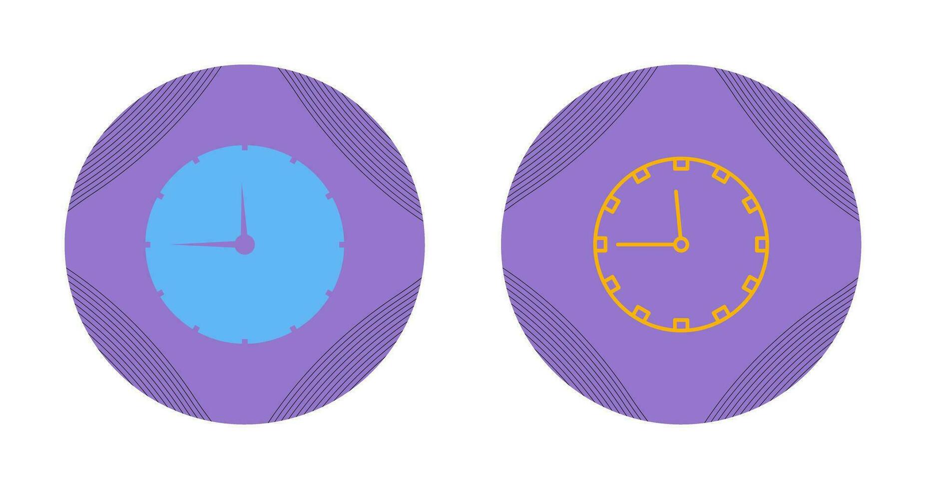 Wall Clock Vector Icon