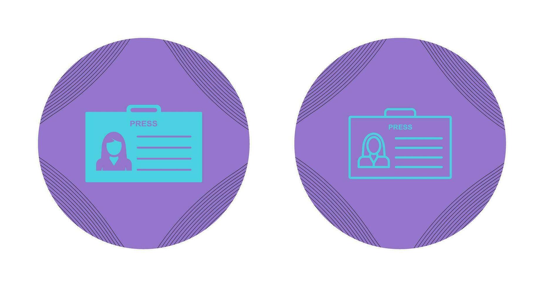 Female ID Vector Icon