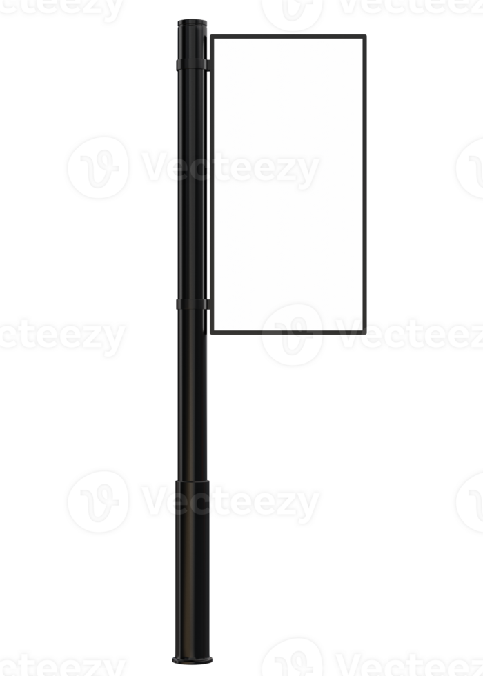 Blank advertisement signs . mockup of street store template signboard , Metal cafe restaurant bar plastic badge black white, 3D illustration. png
