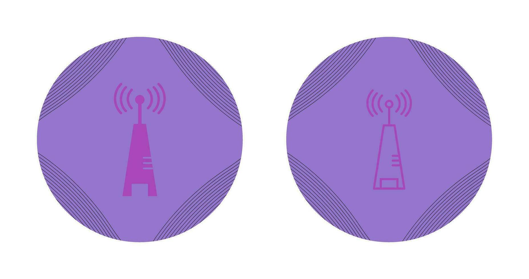 Signals Tower Vector Icon