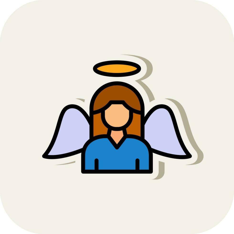 ángel vector icono diseño