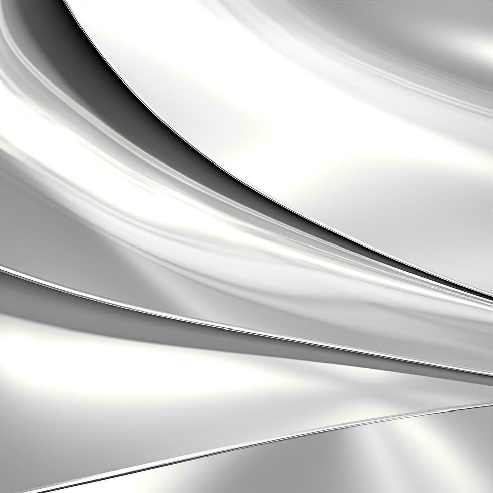 Abstract metallic gray background silver glossy metallic background Stainless steel background silver background Silver steel countertop chrome surface background nickel surface AI generated photo