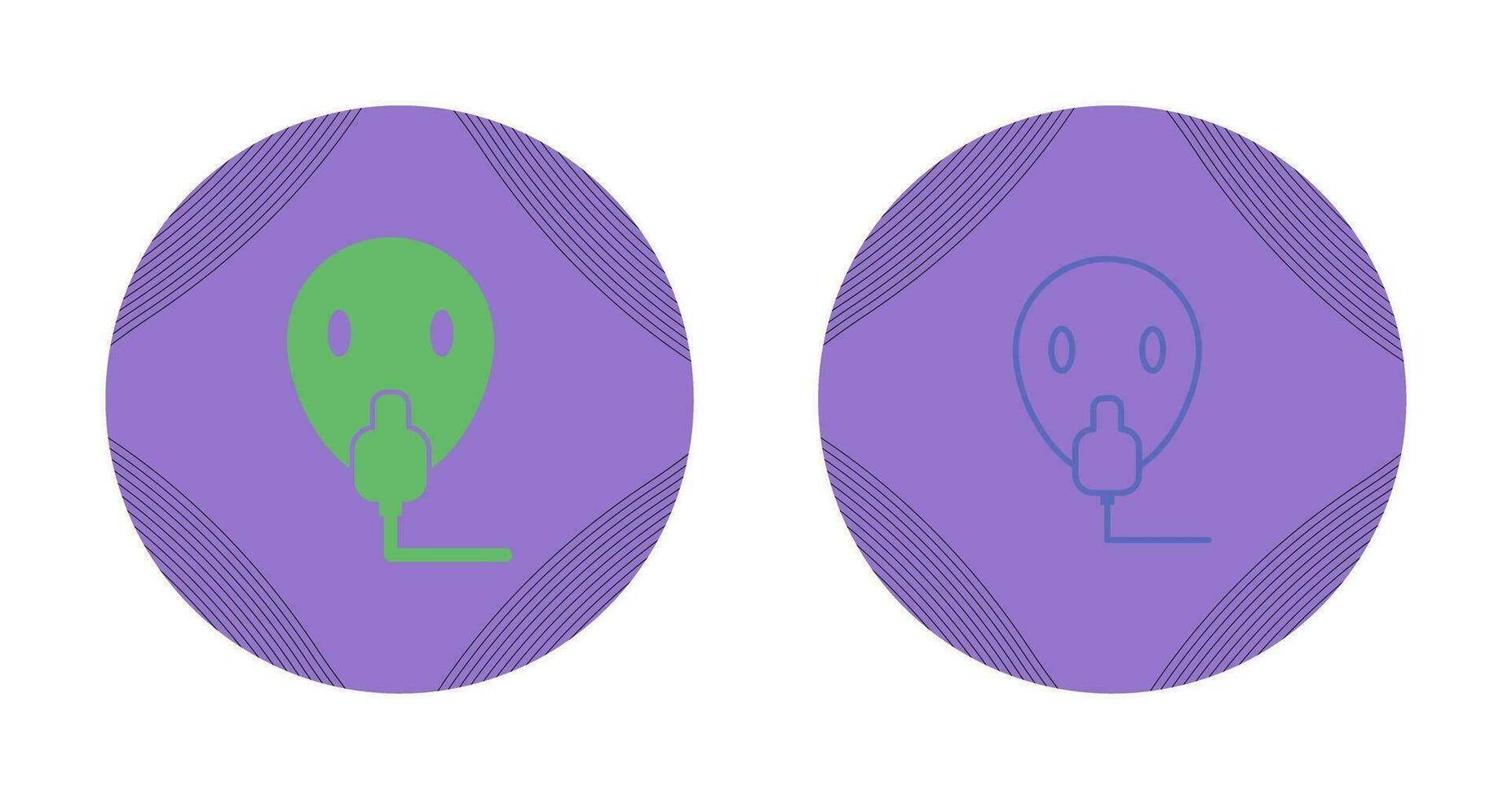 Oxygen Mask Vector Icon