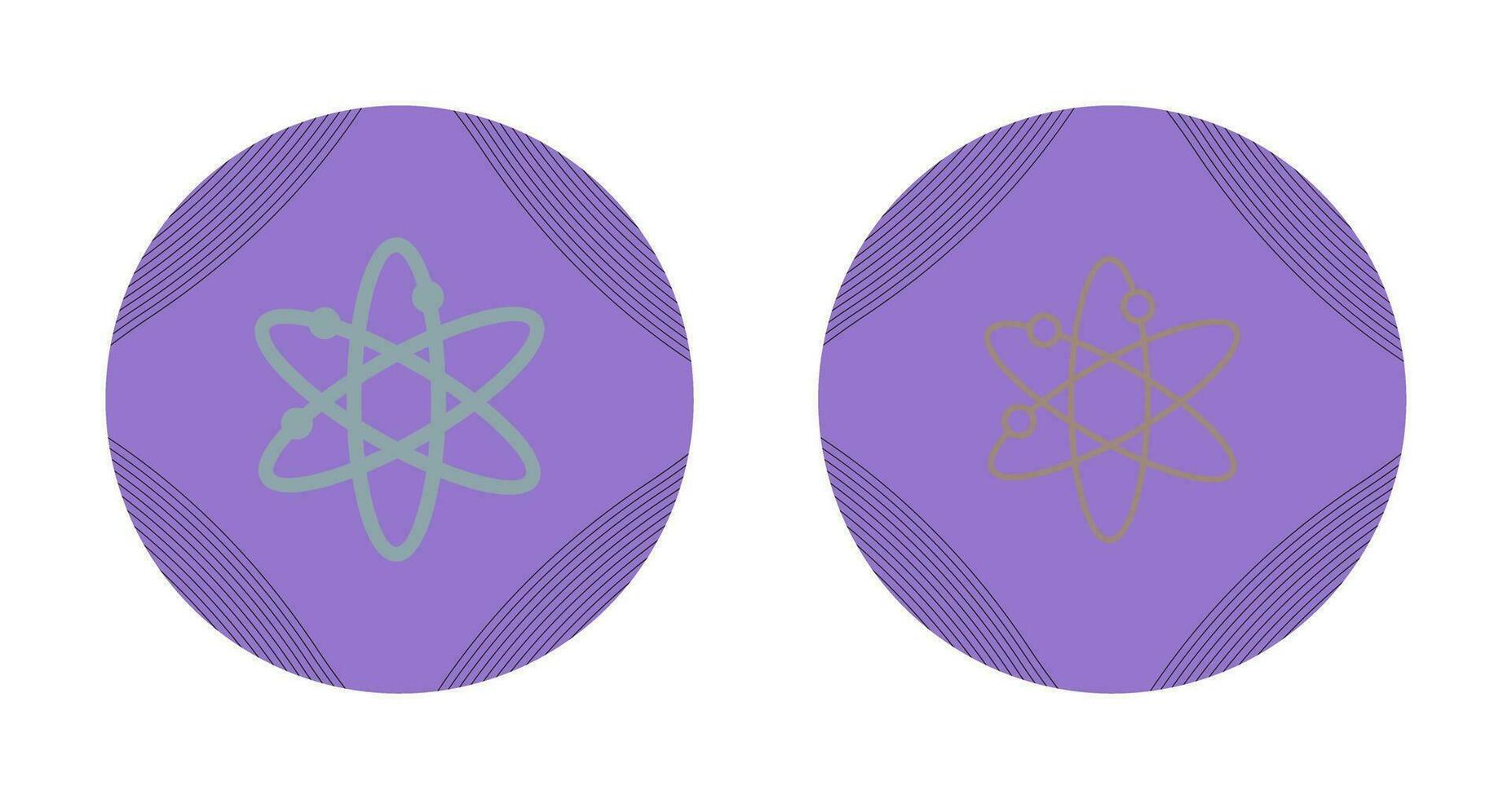 Atomic Structure Vector Icon