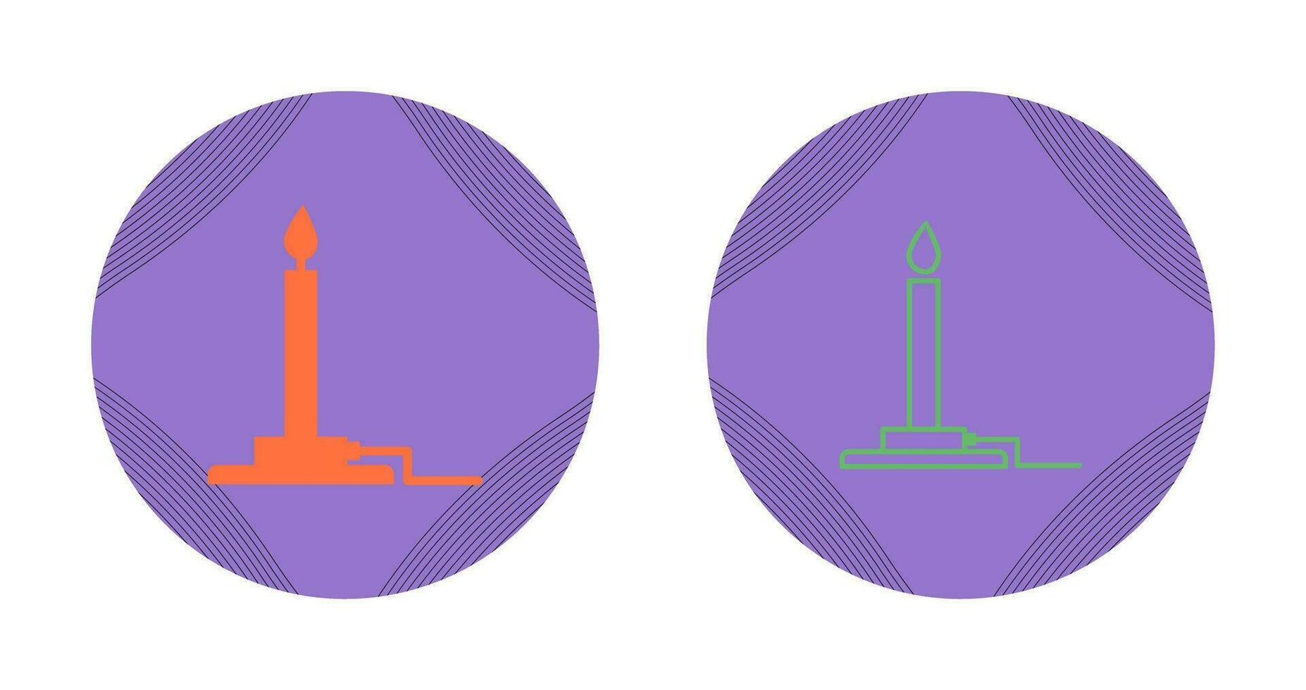 Bunsen Burner Vector Icon