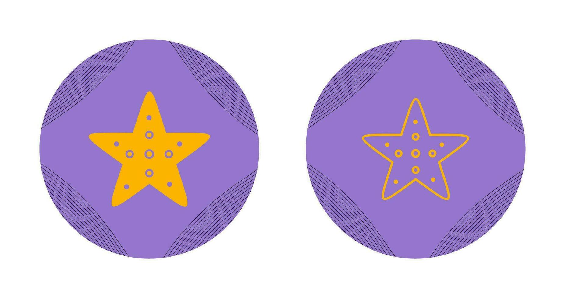 Starfish Vector Icon