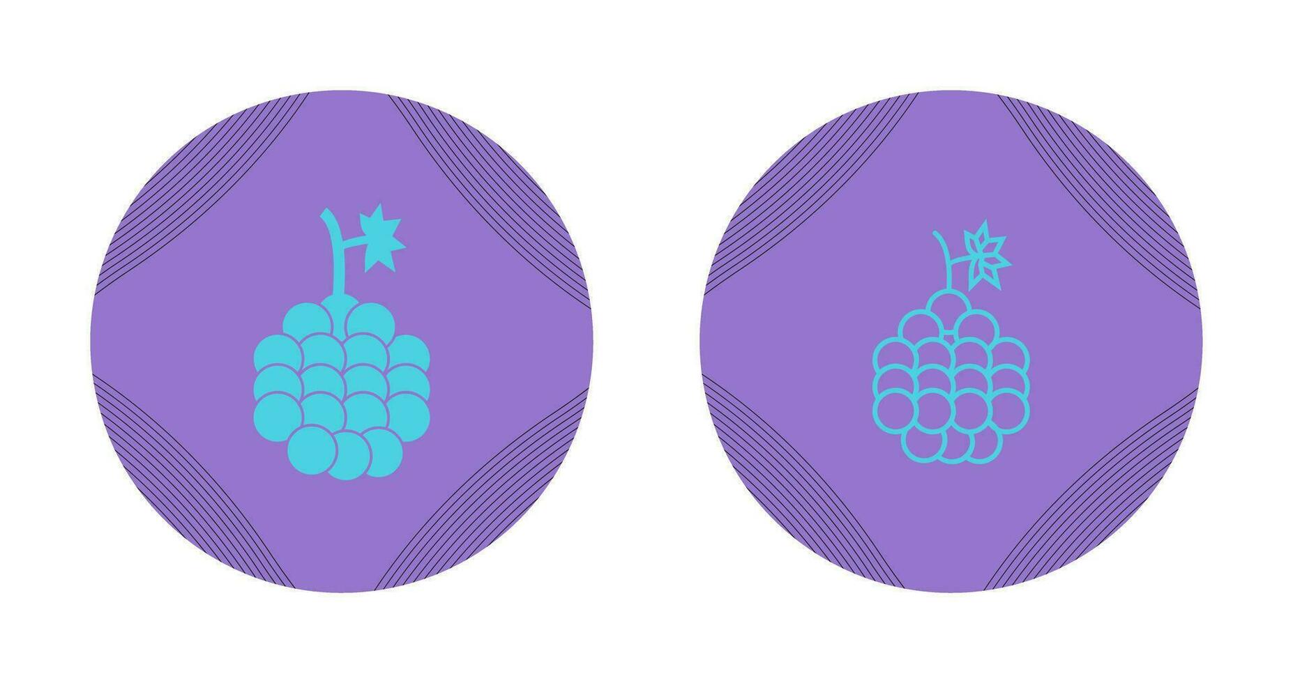 Grapes Vector Icon