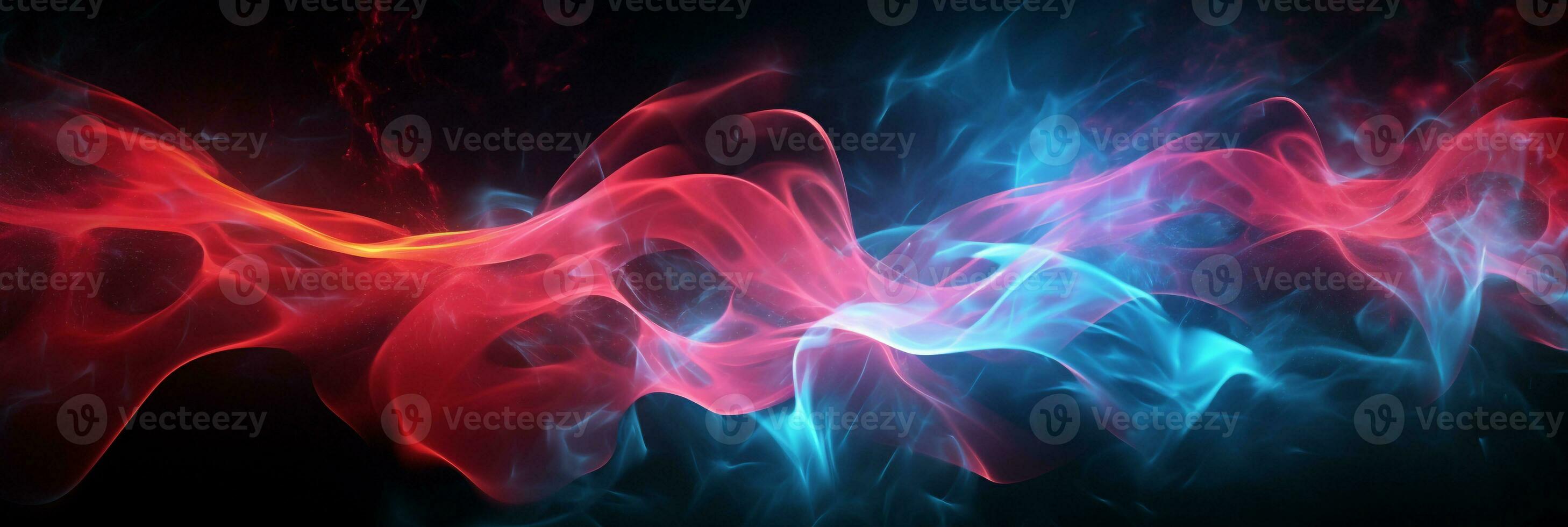 Colorful fire and smoke background colorful fire background colorful smoke background colorful wave flowing background ai generated photo