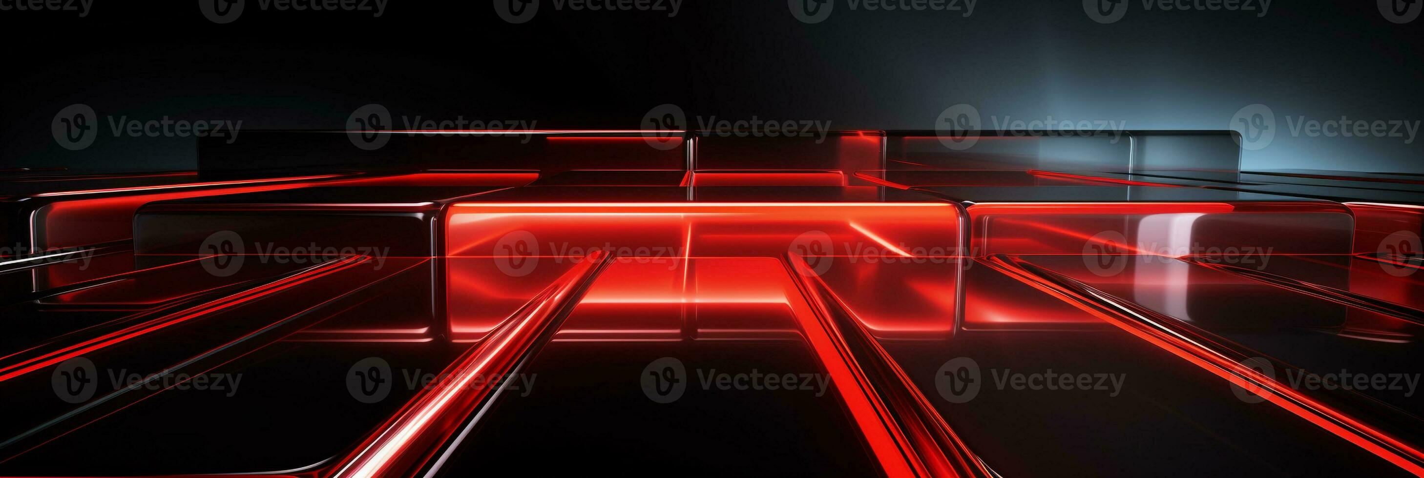 Abstract 3d background red 3D cubes background red 3D square background 3D rectangle background ai generated photo