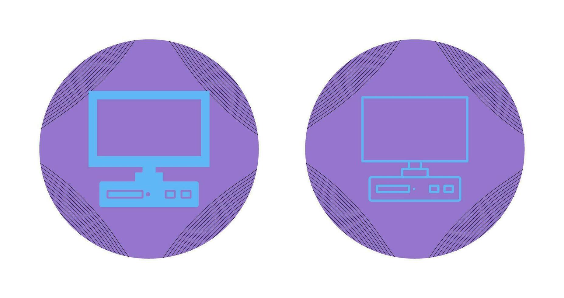 Desktop Vector Icon