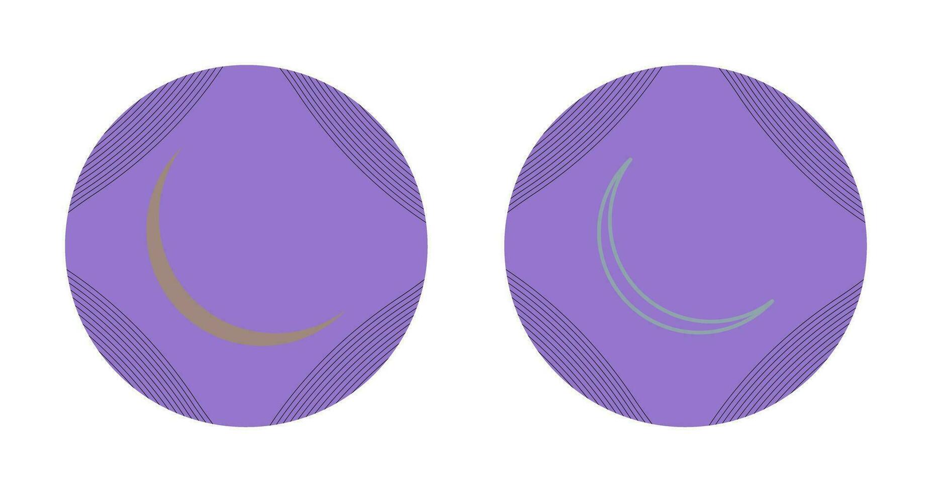 New Moon Vector Icon