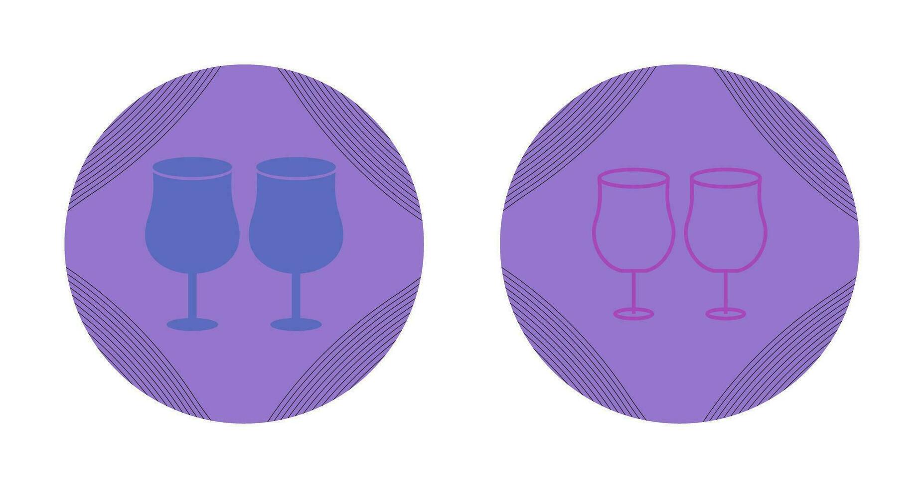 Party Glasses Vector Icon