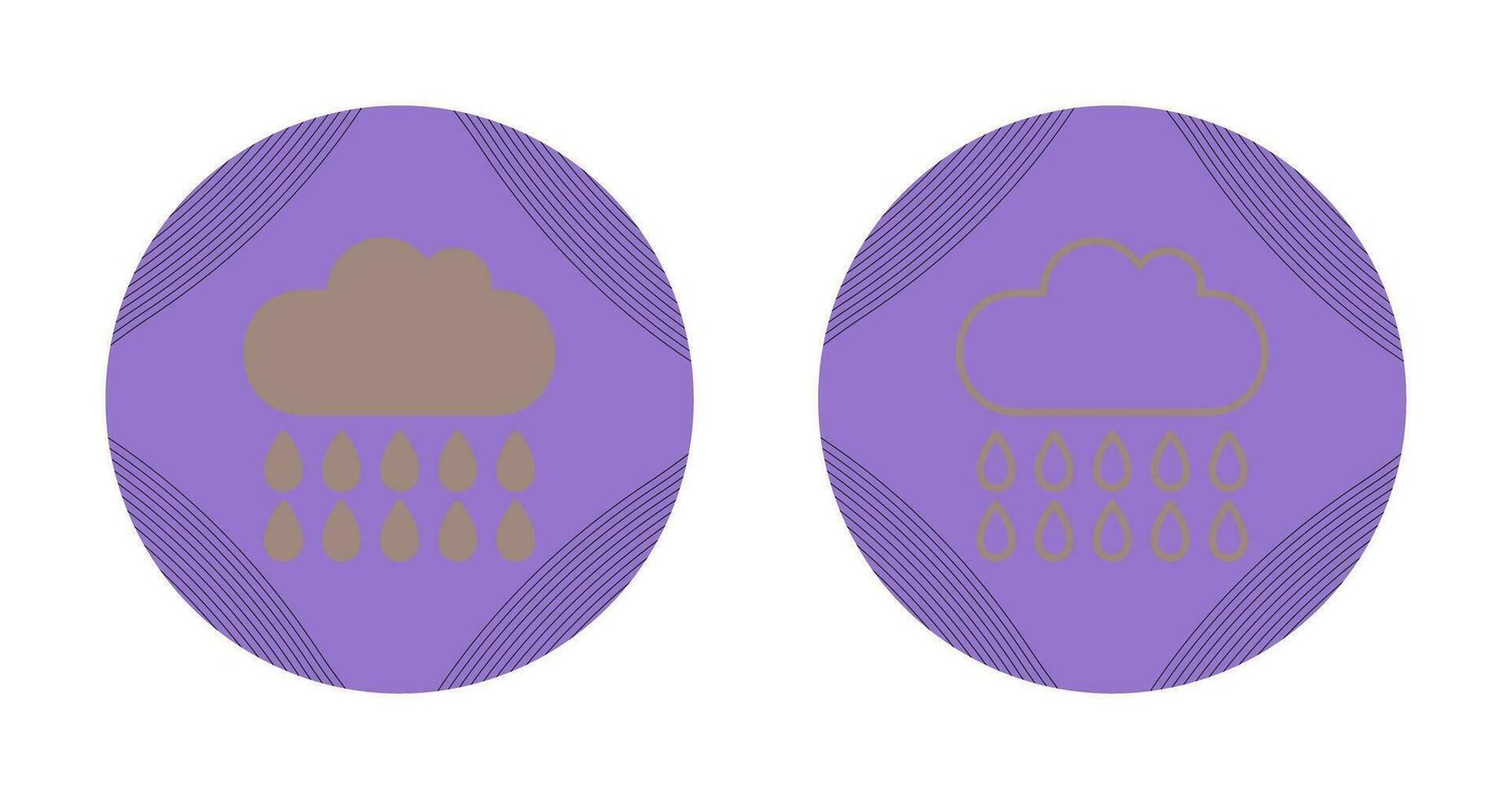 Rain Vector Icon