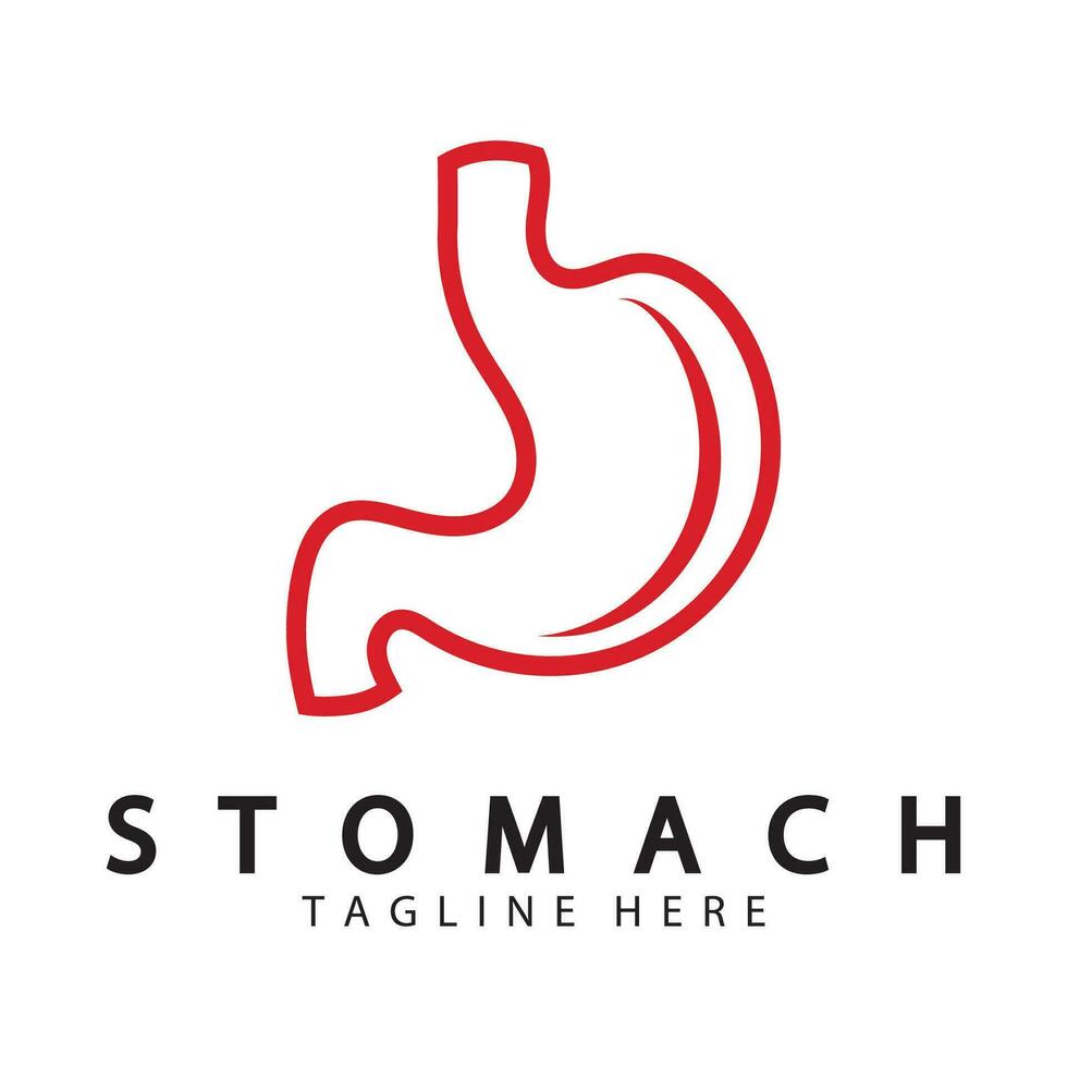 stomach care icon designs vector