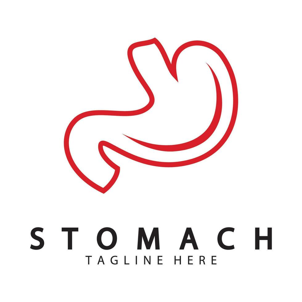 stomach care icon designs vector