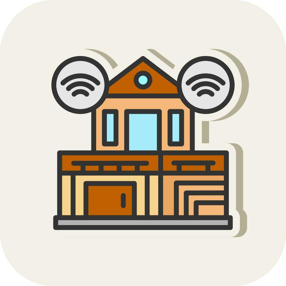 inteligente hogar vector icono diseño