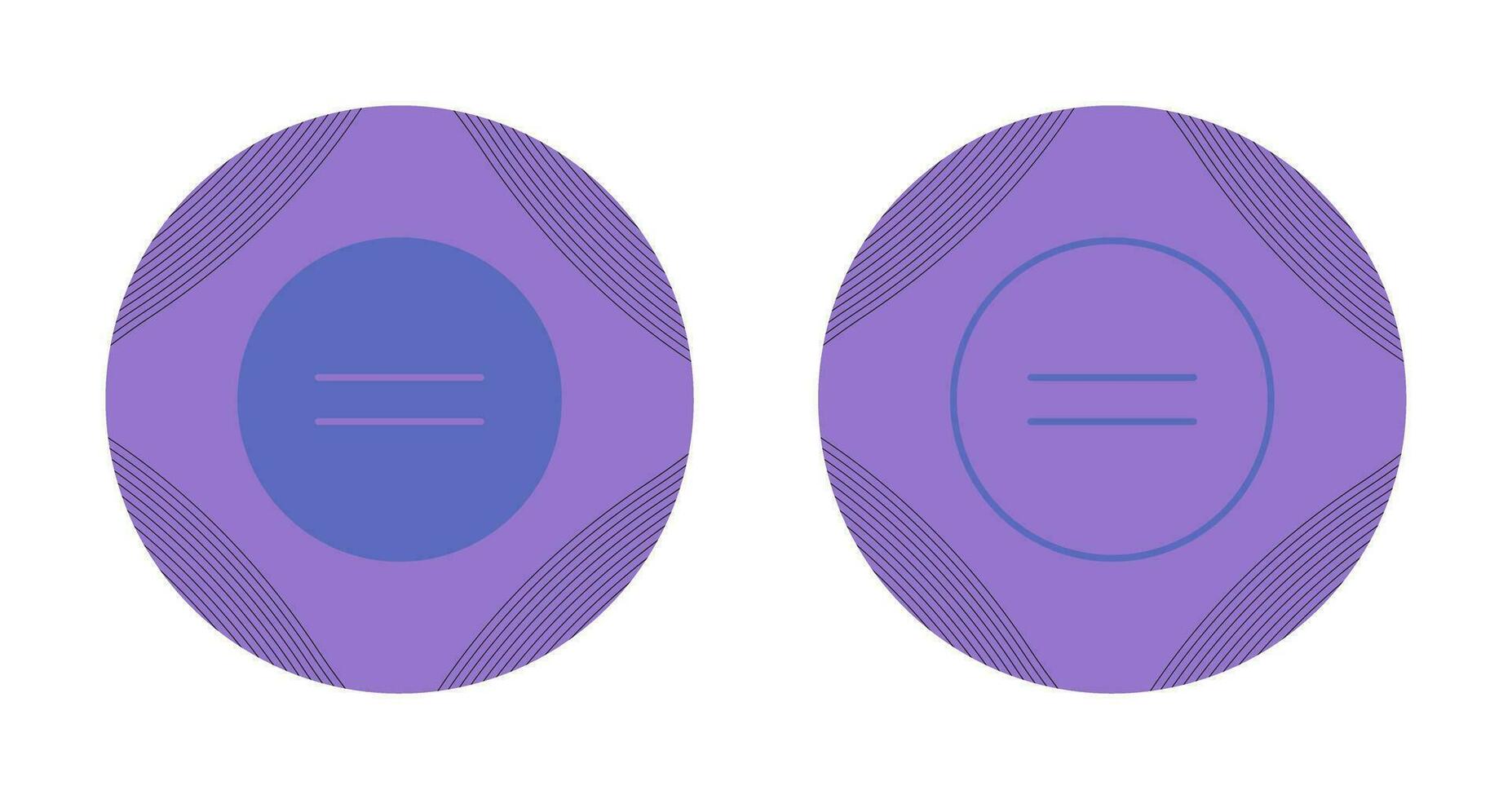 Equal To Vector Icon