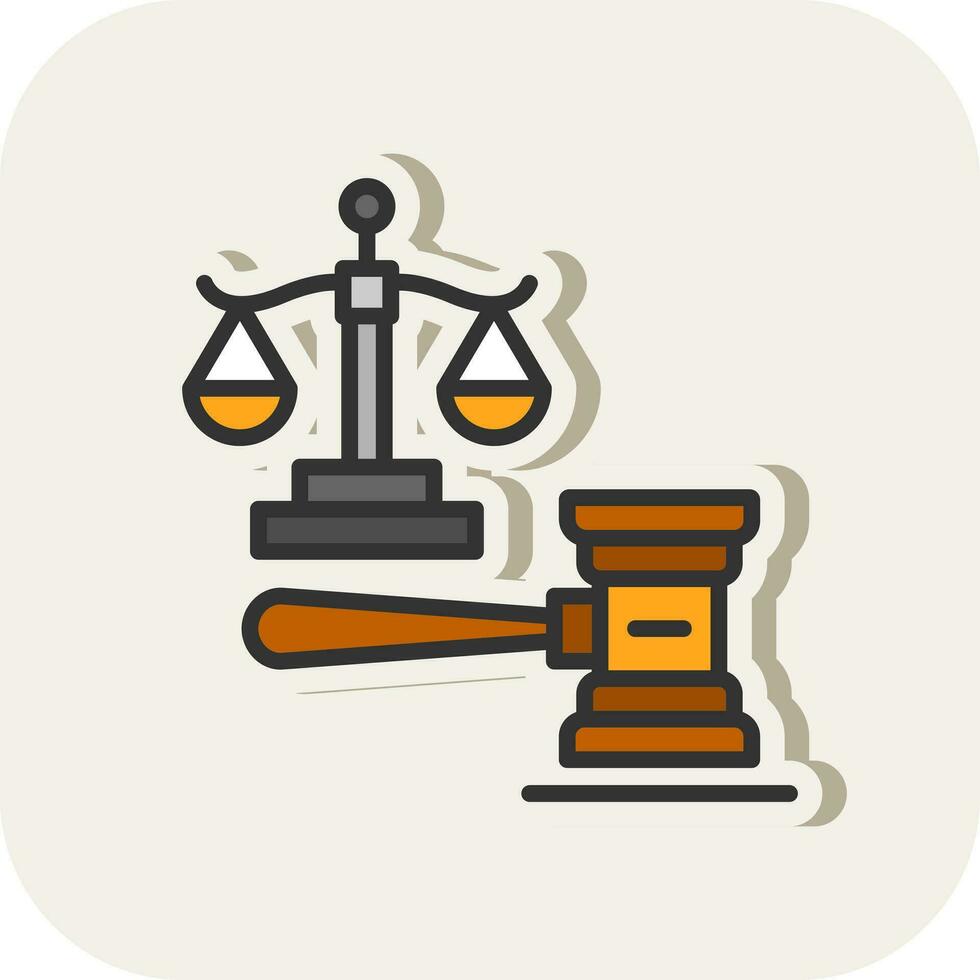 Court Vector Icon Design