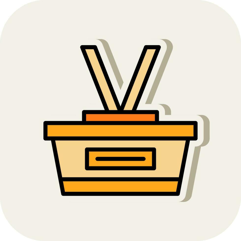 Basket Vector Icon Design