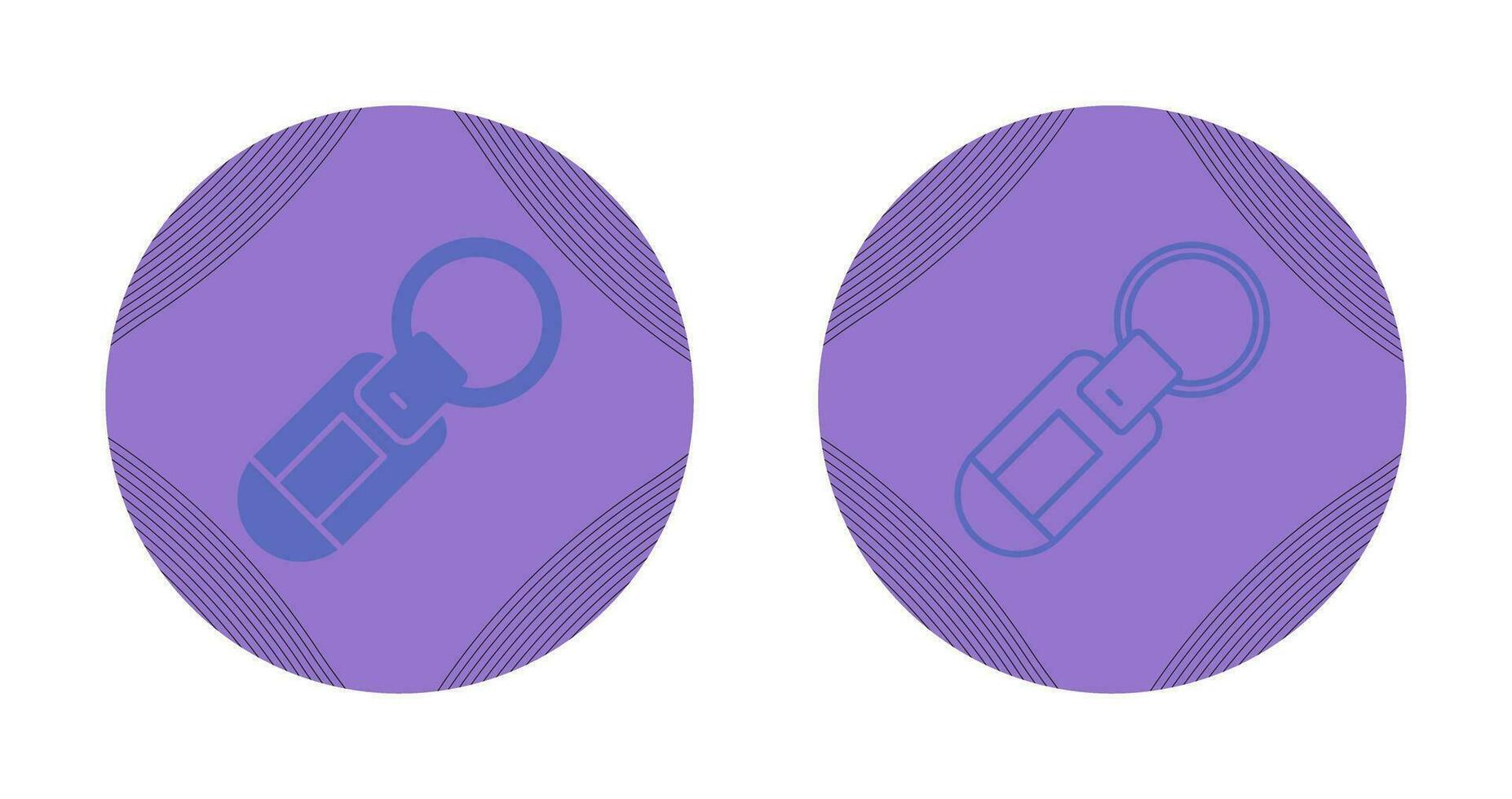 Keychain Vector Icon