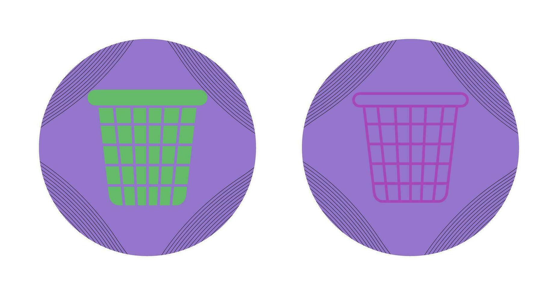 Trash Bin Vector Icon