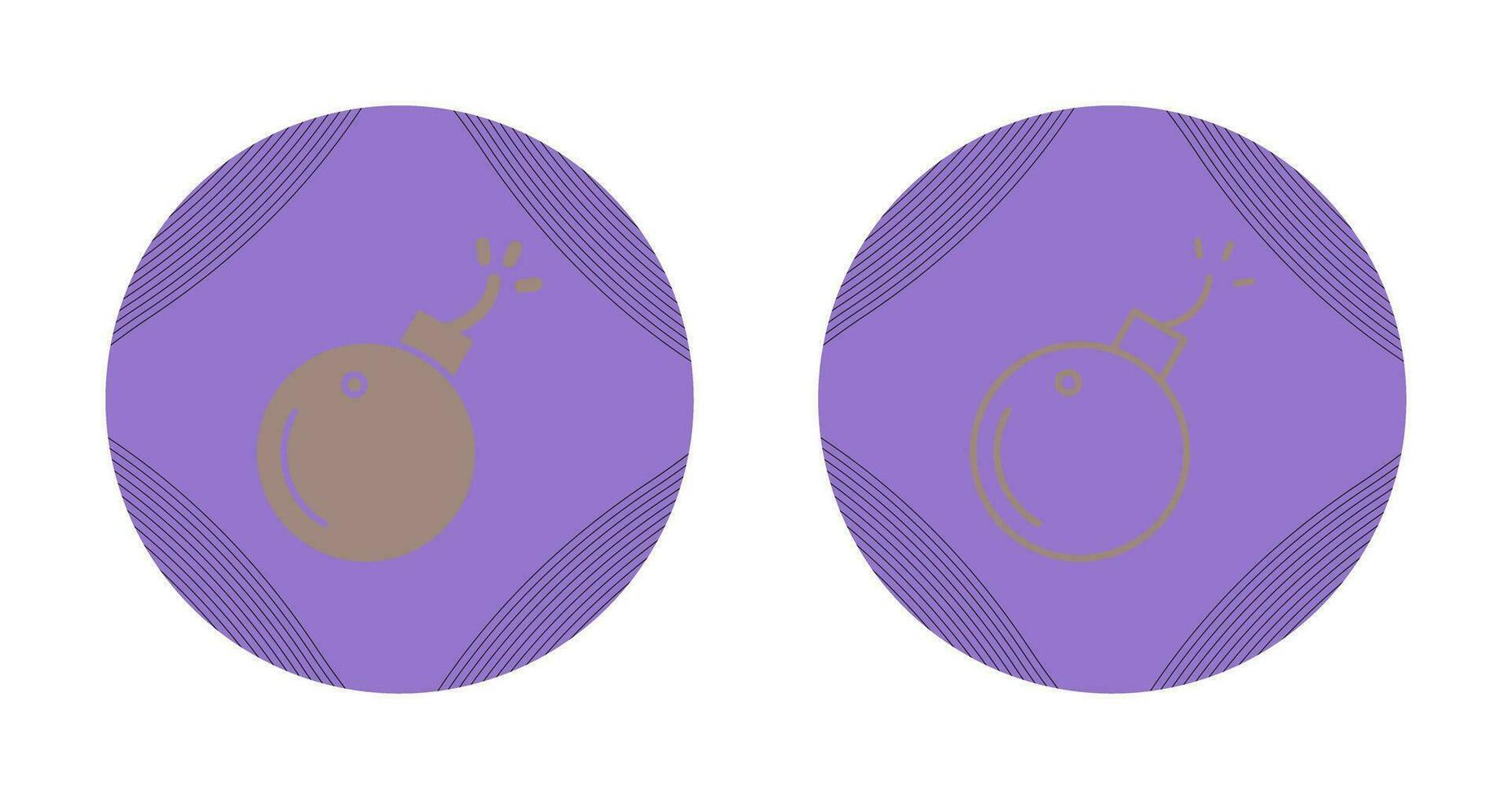Exploding Cannon Ball Vector Icon