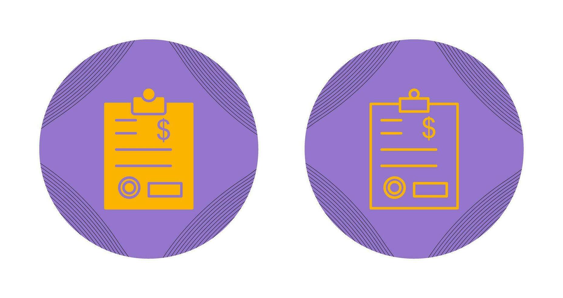 Invoice Vector Icon