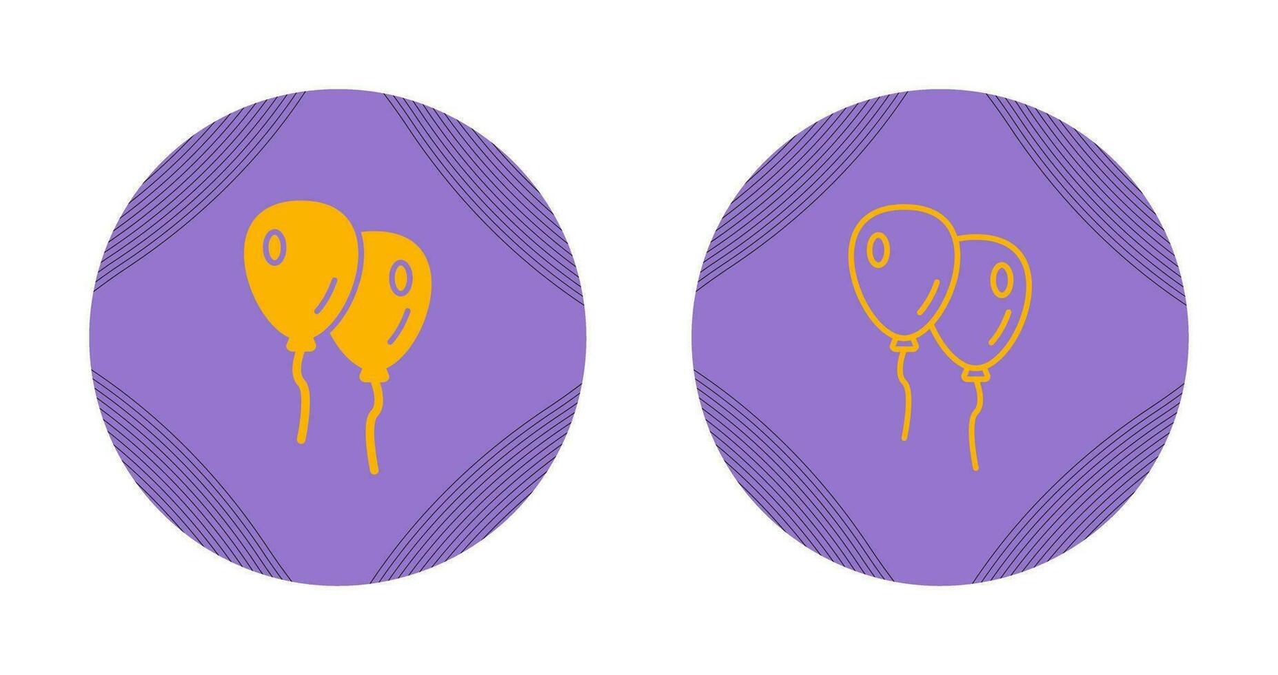 Balloons Vector Icon