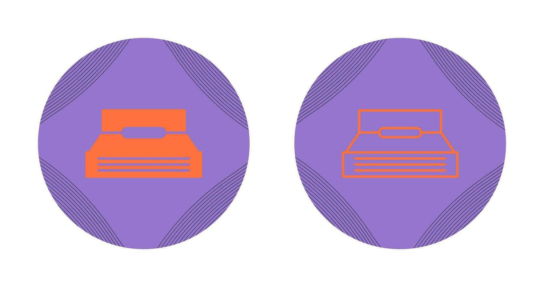 Single Bed Vector Icon