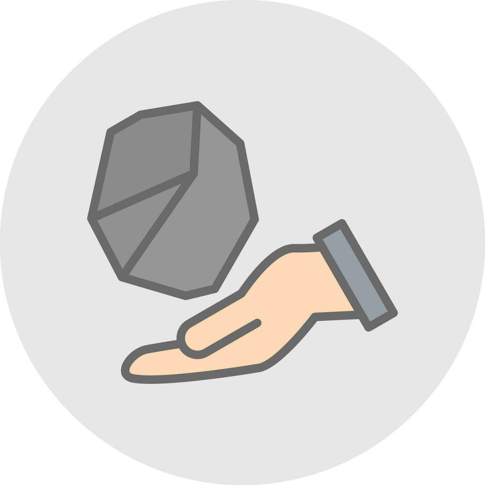 piedras vector icono diseño