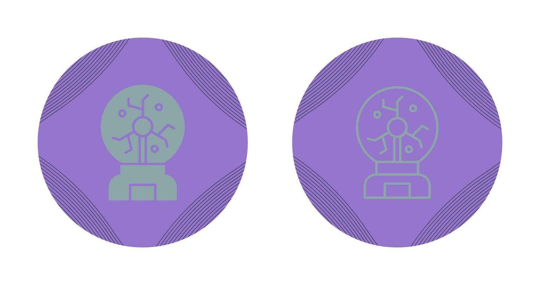 Plasma Ball Vector Icon