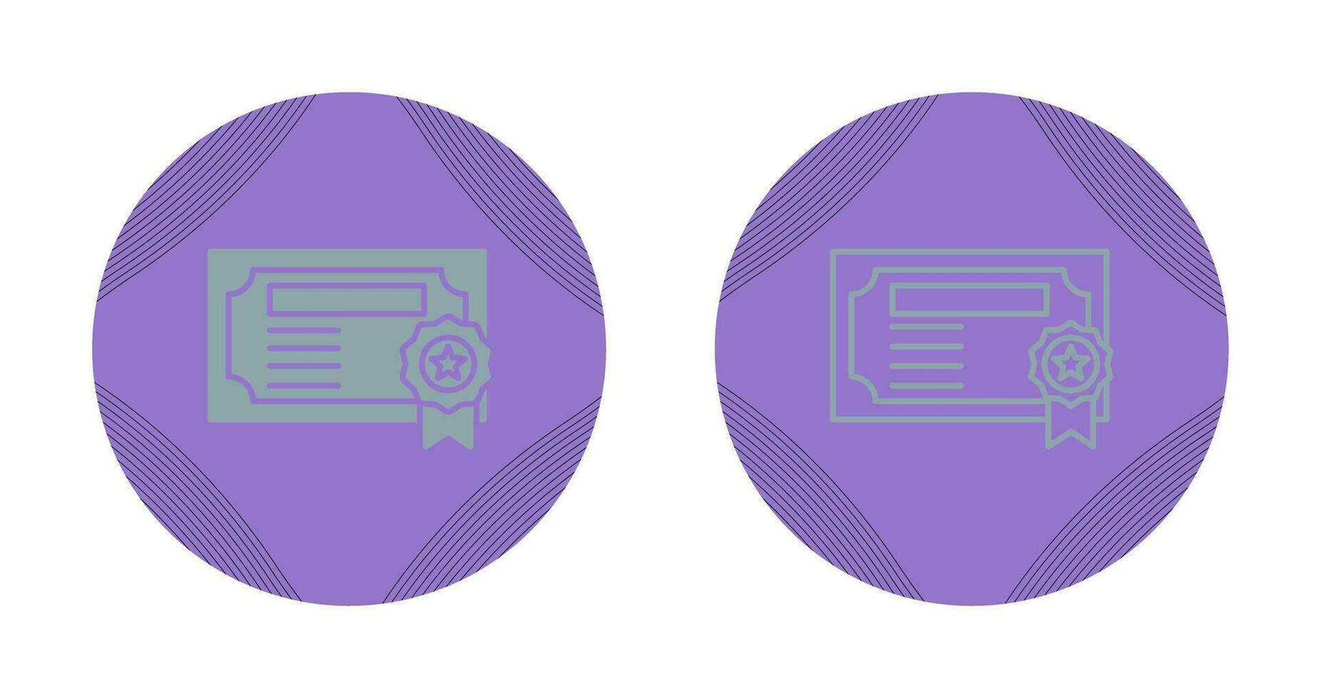 Certificate Vector Icon