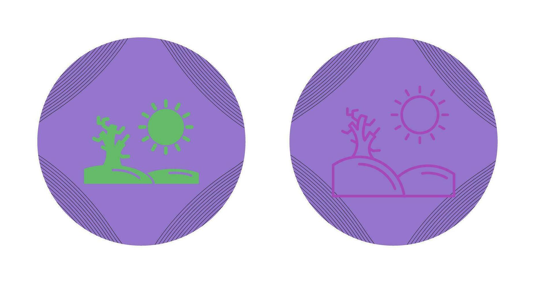 Desert Vector Icon