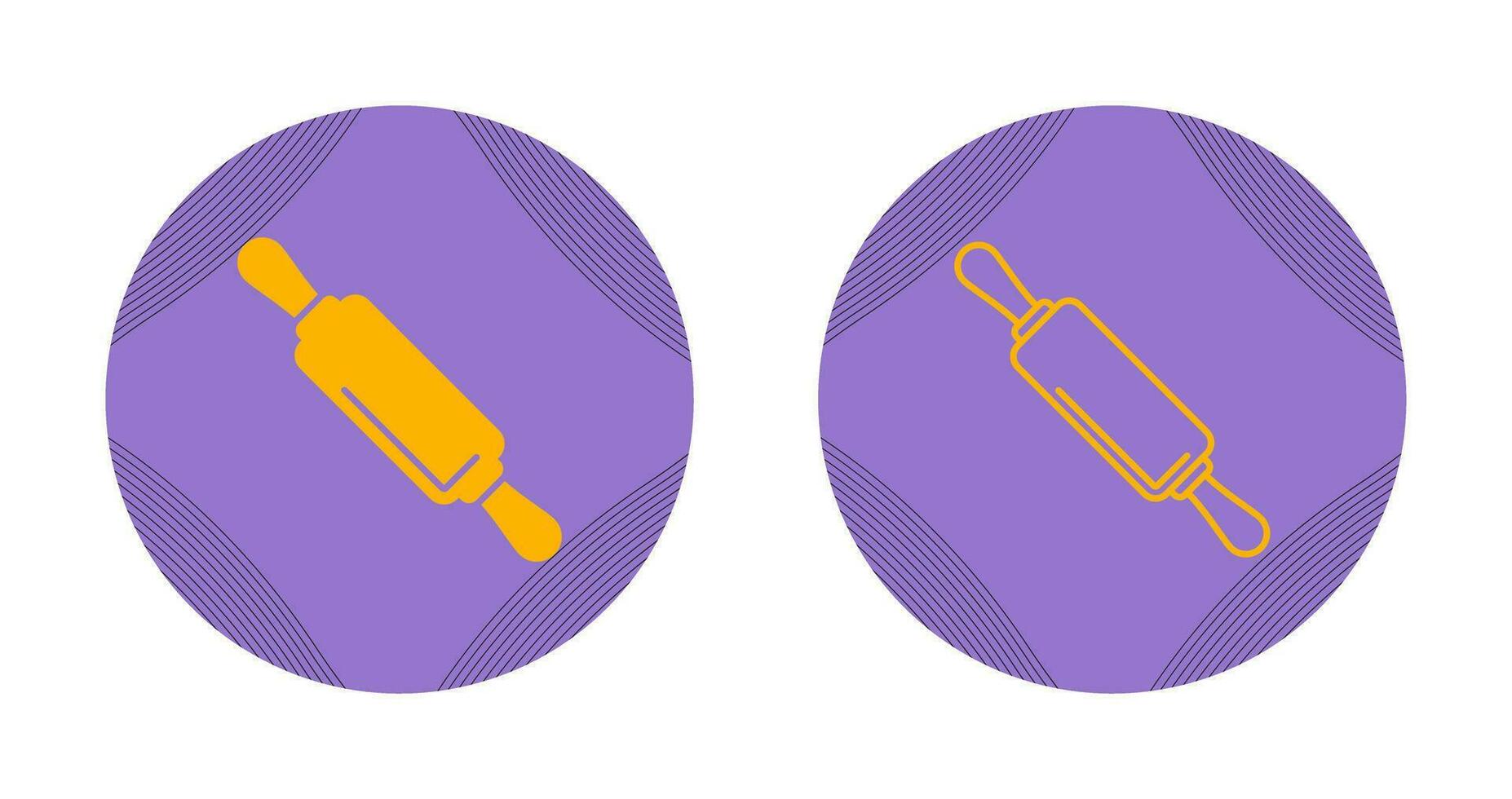 Rolling Pin Vector Icon