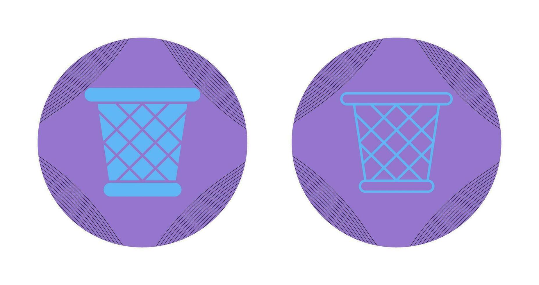 Paper Bin Vector Icon