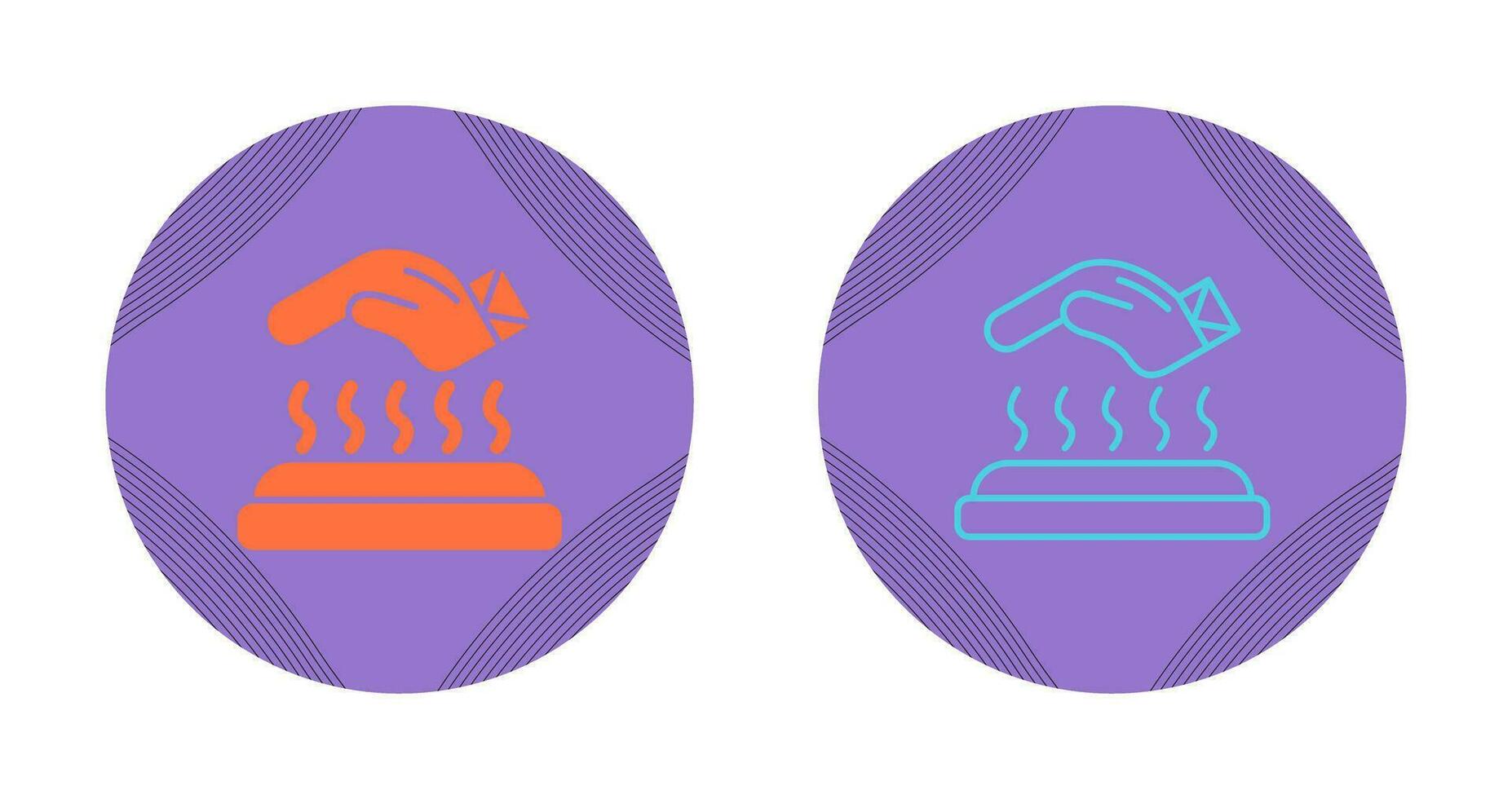 Hot Surface Vector Icon