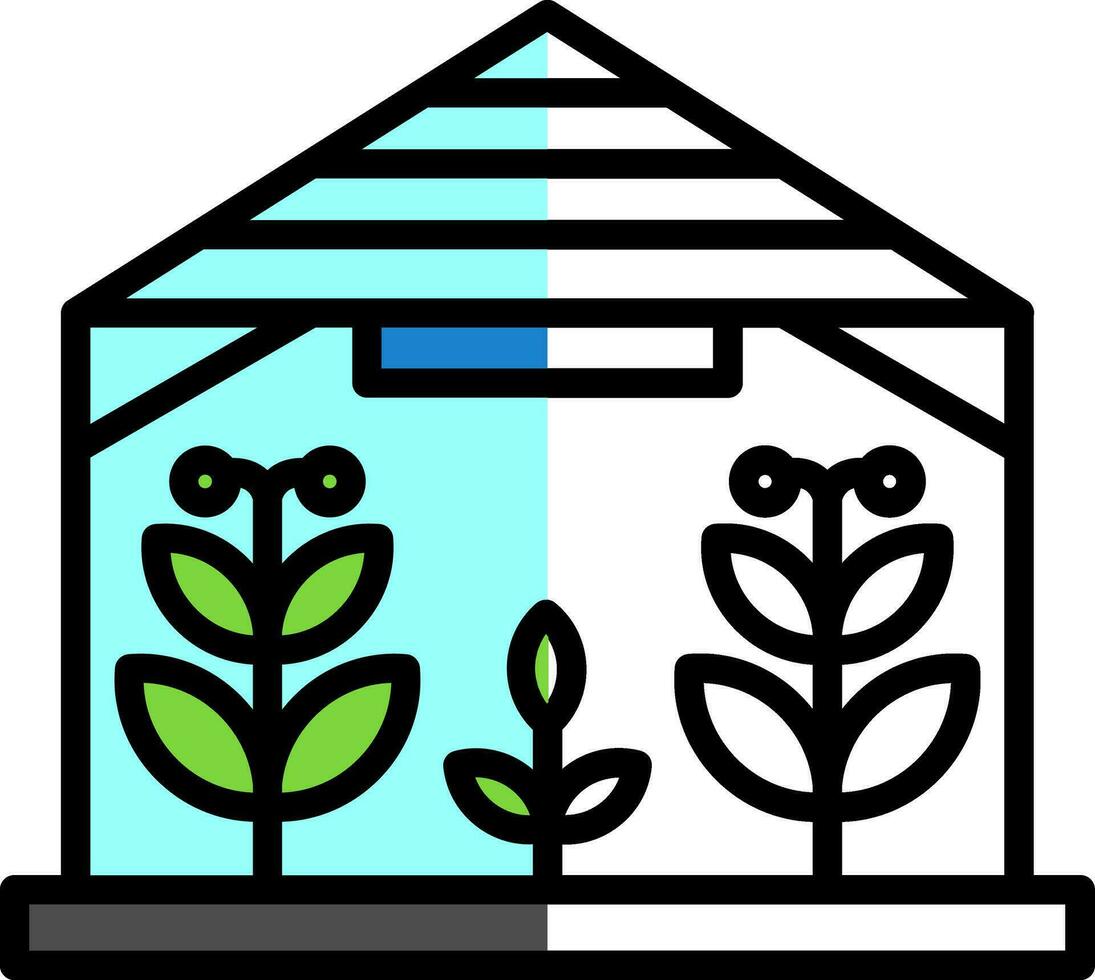 Smart farm Vector Icon Design