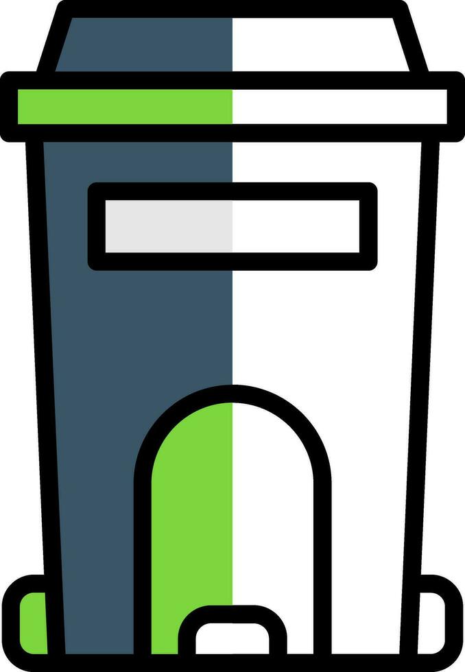 Bin Vector Icon Design