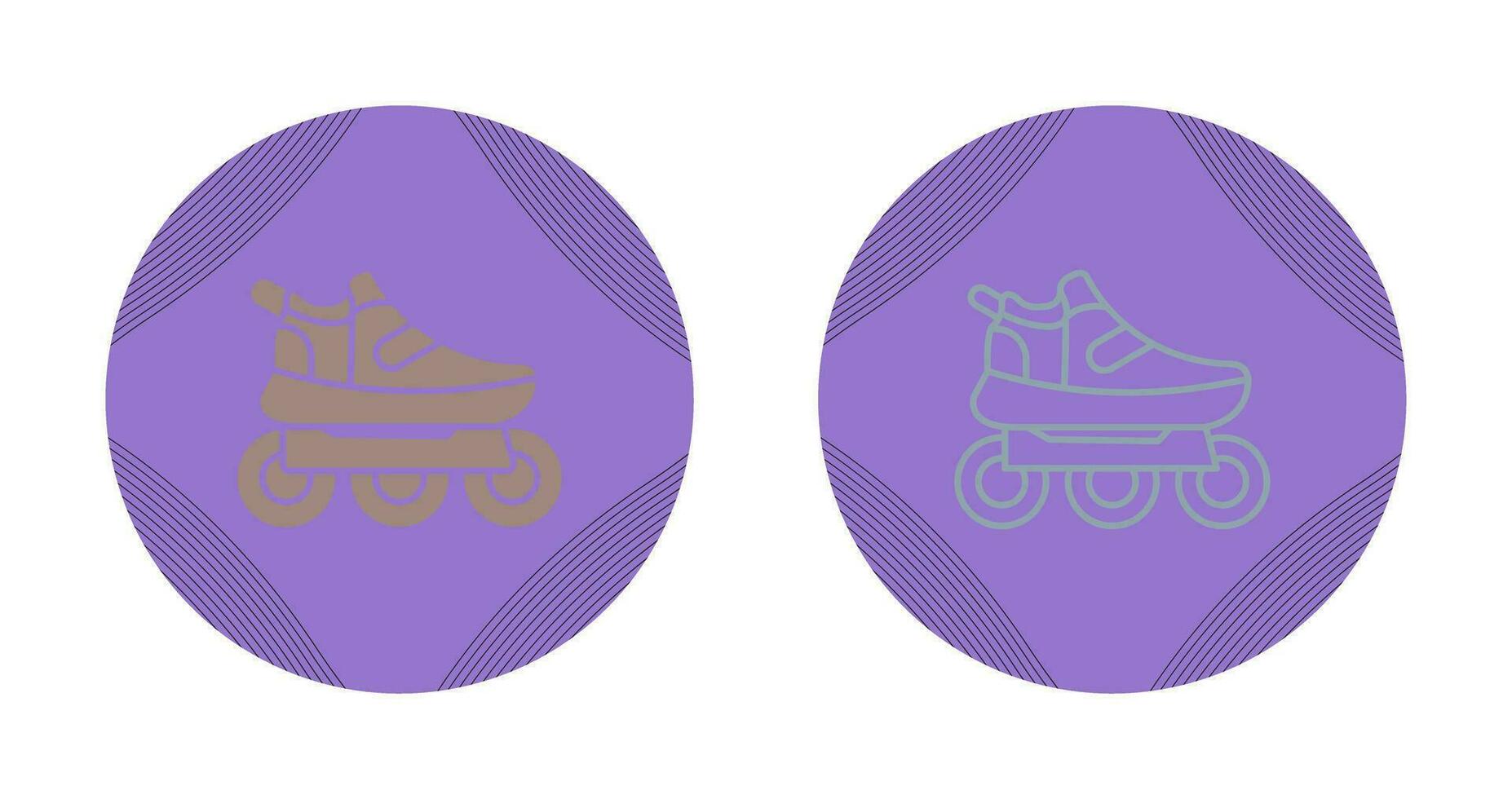 Roller Skates Vector Icon