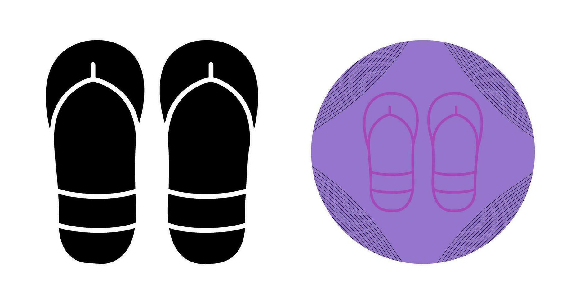 Flip Flops Vector Icon