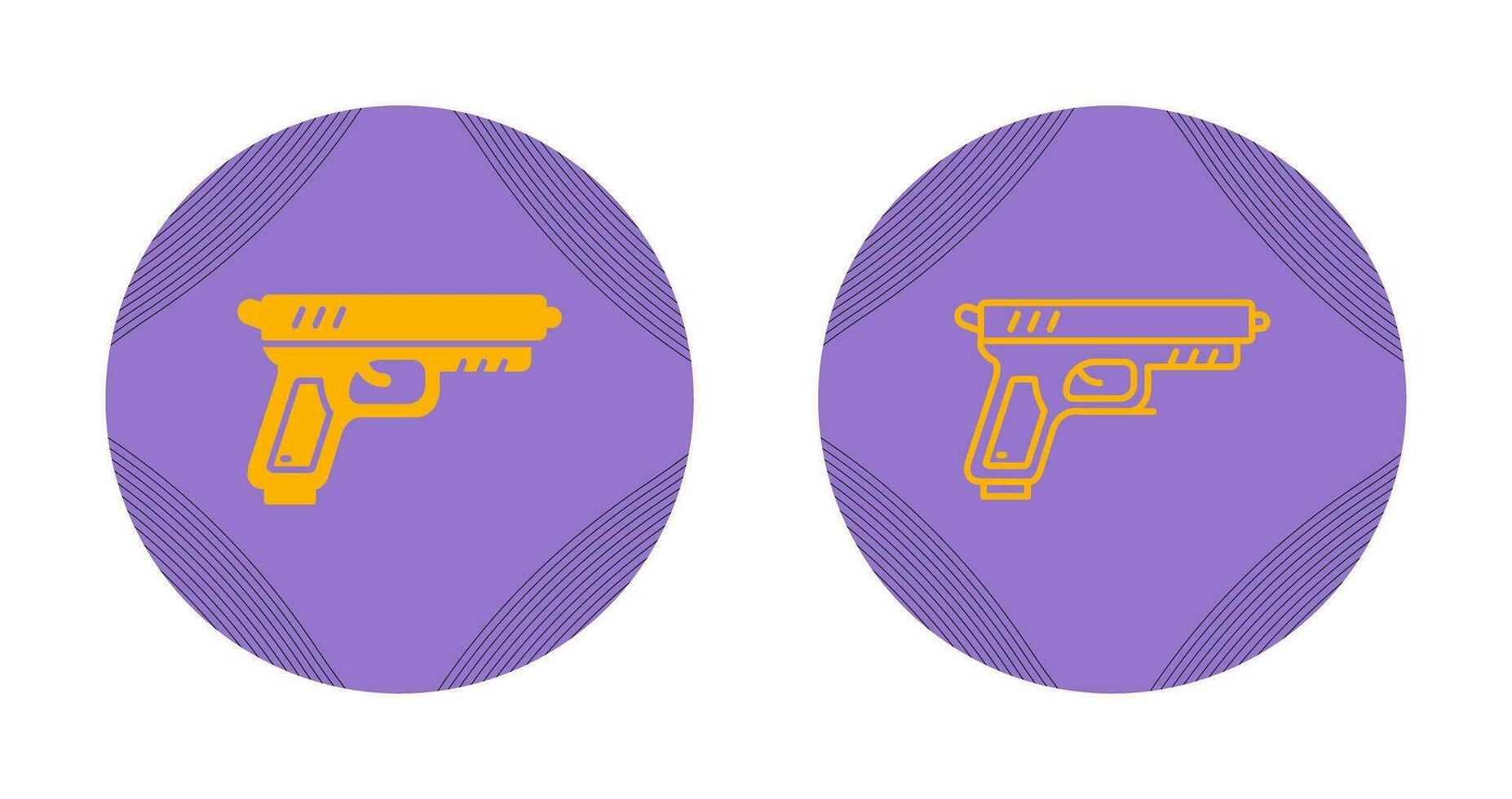 icono de vector de pistola