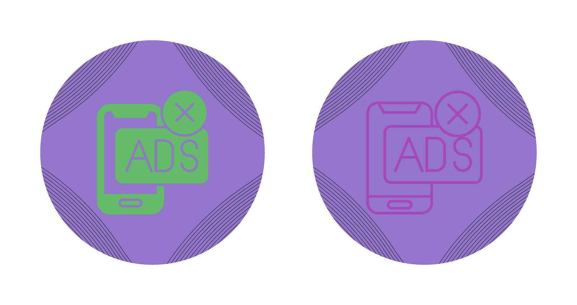 AD Block Vector Icon