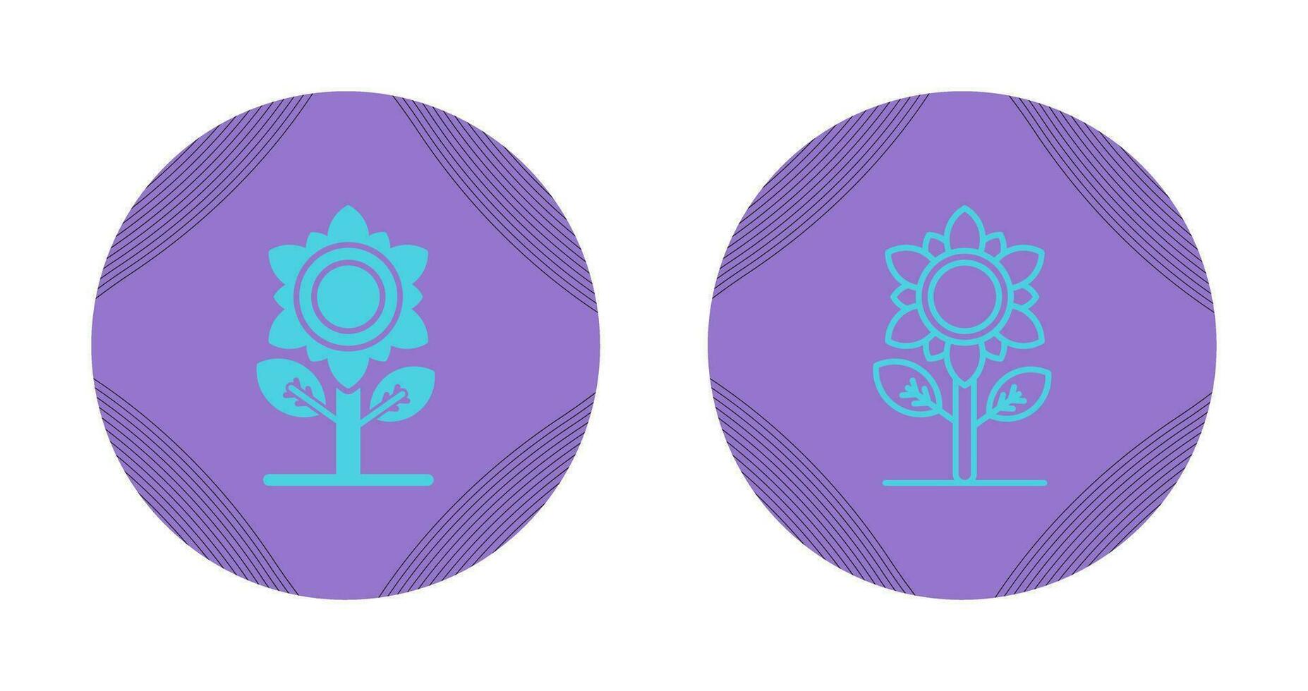 Sunflower Vector Icon