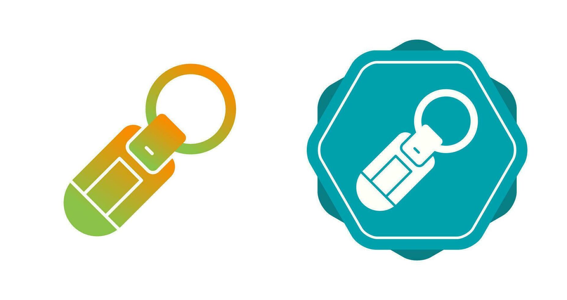 Keychain Vector Icon
